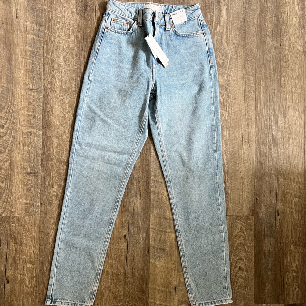 Topshop mom jeans